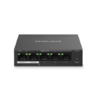 TP-LINK Mercusys MS105GP 5-Port Gigabit Desktop Switch with 4-Port PoE+, 10/100/1000 Mbps RJ45 ports, Up to 250 m
