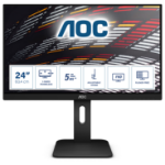 AOC P1 24P1 computer monitor 60,5 cm (23.8") 1920 x 1080 Pixels Full HD LED Zwart