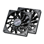 Akasa AK-FN078-KT02 computer cooling system Computer case Fan 12 cm Black