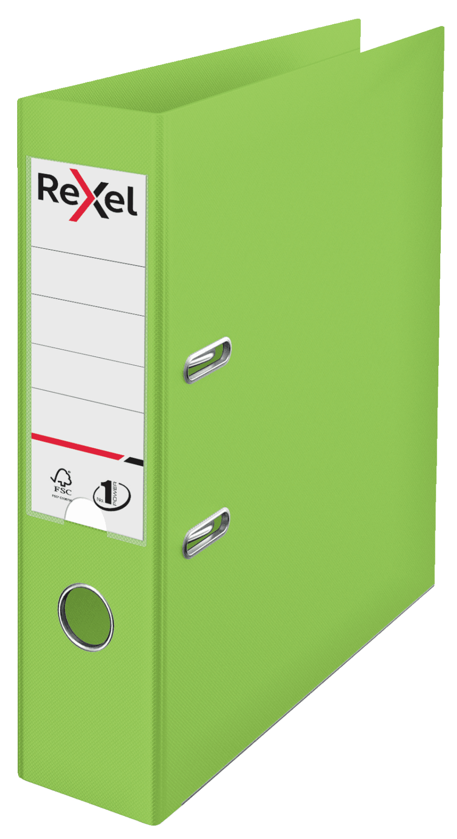 Rexel Choices 75mm Lever Arch File Polypropylene A4 Green 2115504