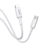 PISEN Lightning to USB-C PD Fast Charge Cable (2M) White - 3A, Support Data Sync, Durable, Easy to insert, Apple iPhone,iPad,MacBook