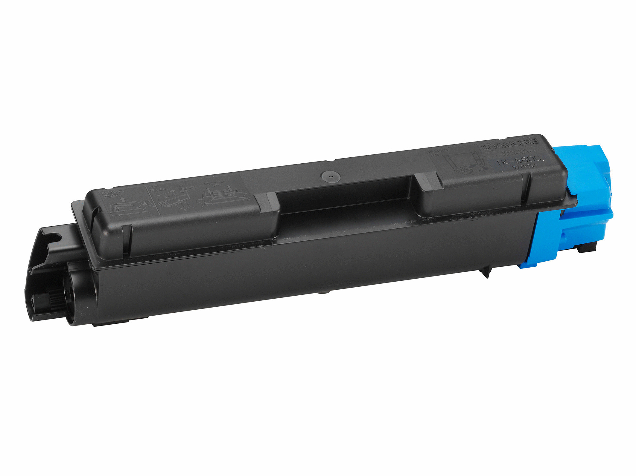 Image of Kyocera 1T02KTCNL0/TK-580C Toner cyan, 2.8K pages ISO/IEC 19798...