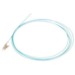 Lanview LVO231310 fibre optic cable 1 m LC OM3 Aqua colour