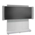 Middle Atlantic ForumTM Free-Standing 66" (3 Bay) Display Stand for (1) 81" 21:9 Ultra-Wide Display, Light Finish