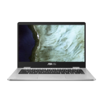ASUS Chromebook C423NA-EB0324 laptop 35.6 cm (14") Full HD IntelÂ® PentiumÂ® N4200 4 GB LPDDR4-SDRAM 64 GB eMMC Wi-Fi 5 (802.11ac) ChromeOS Silver