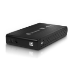 Dynamode USB-HD3.5S-BN storage drive enclosure Black 3.5" USB powered