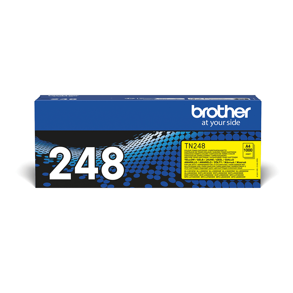 Image of Brother TN-248Y Toner-kit yellow, 1K pages ISO/IEC 19752 for...