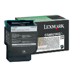 Lexmark C546U1KG Toner black extra High-Capacity return program, 8K pages ISO/IEC 19798 for Lexmark C 546