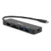 Rocstor Y10A309-B1 interface hub USB Type-C 5000 Mbit/s Black