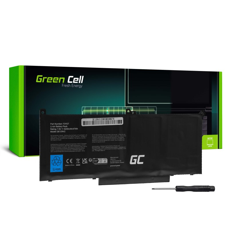 EU Product - Laptop Battery Dell Latitude 7.6V (7.4)V 6200 mAh