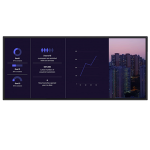 COMMBOX (CBIH105) Premium 105" Widescreen (21:9) Touchscreen with Windows 10 Pro, perfect for Microsoft Teams Room. Comes with Windows 10 Pro licence and Micros