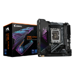 GIGABYTE Z890I AORUS ULTRA Motherboard - Supports Intel Core Ultra (Series 2) CPUs, 8+1+2 phases VRM, up to 8800MHz DDR5 (OC), 1xPCIe 5.0 + 1xPCIe 4.0, Wi-Fi 7, 2.5GbE LAN, Thunderbolt 4