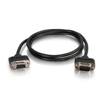 52184 C2G 6FT SERIAL RS232 DB9 NULL MODEM CABLE M/F CMG RATED LOW PROFILE