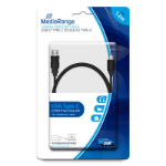 MediaRange MRCS160 USB cable 1.2 m USB 3.2 Gen 1 (3.1 Gen 1) USB A USB C Black