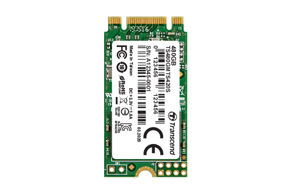 Transcend M.2 SSD 420S 480GB