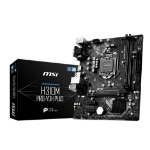 MSI H310M PRO-VDH PLUS motherboard LGA 1151 (Socket H4) Micro ATX Intel® H310