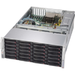 Supermicro SuperChassis 847BE1C-R1K28LPB Rack Black, Stainless steel 1280 W