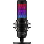 HyperX QuadCast S - USB-microfoon (zwart-grijs) - RGB-verlichting