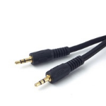 Microconnect 3.5mm/3.5mm 1.5m audio cable Black