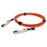 AddOn Networks SFP-10GB-AOC12M-OE-AO fiber optic cable 472.4" (12 m) SFP+ AOC Orange, Silver