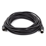 Monoprice 8536 audio cable 240" (6.1 m) DIN (5-pin) Black