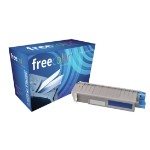 Freecolor C610C-FRC tonercartridge 1 stuk(s) Cyaan
