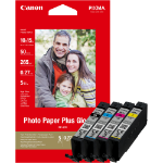 Canon 2052C004/CLI-581XL Ink cartridge multi pack Bk,C,M,Y high-capacity Blister + Photopaper 50 sheet, 4x3.12K pages ISO/IEC 19752 8,3ml Pack=4 for Canon Pixma TS 6150/8150  Chert Nigeria