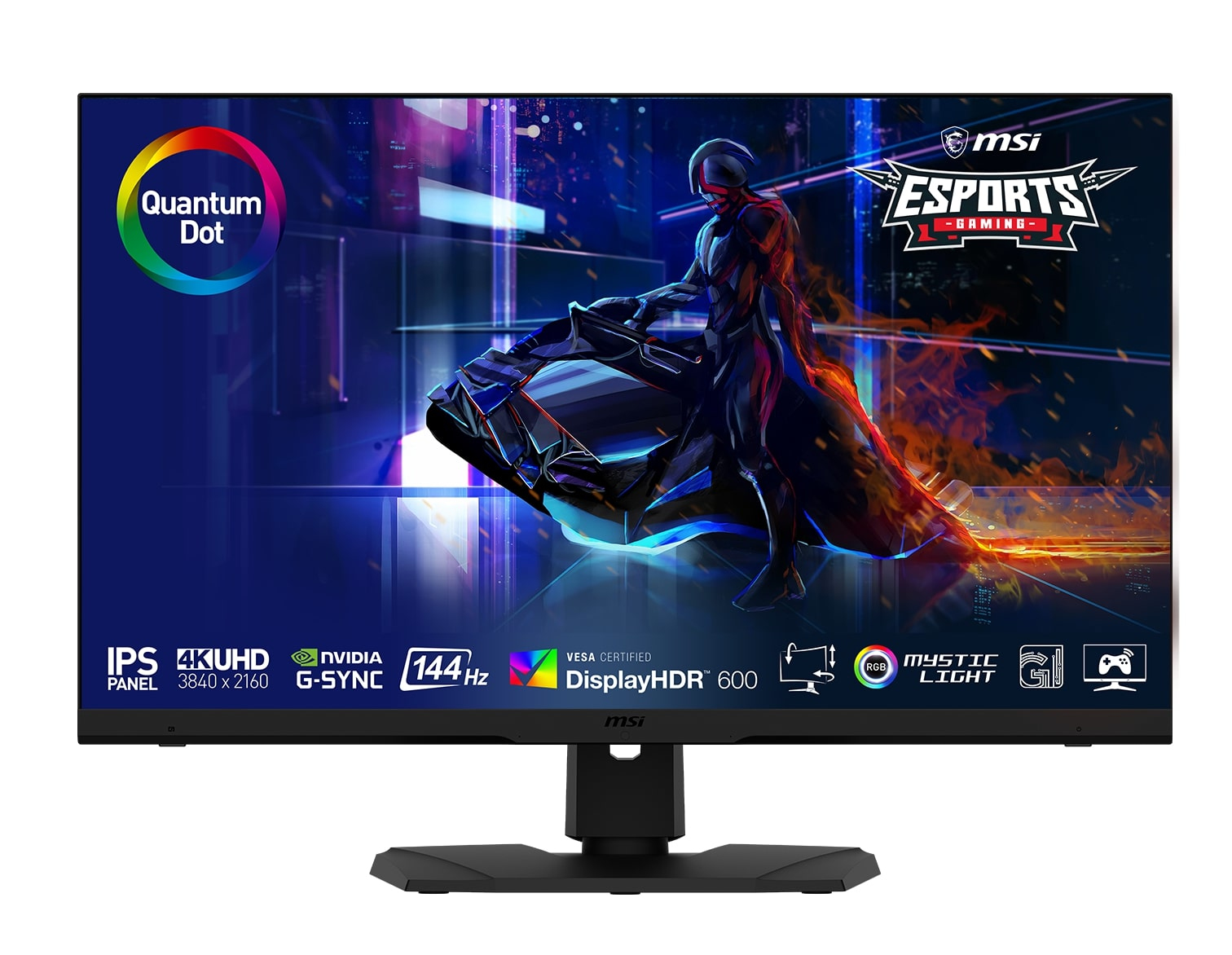 MSI Optix MPG321UR-QD computer monitor 81.3 cm (32") 3840 x 2160 pixels 4K Ultra HD LCD Black