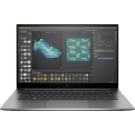 HP ZBook Studio G7 Mobile workstation 39.6 cm (15.6") 4K Ultra HD 10th gen Intel® Core™ i9 32 GB DDR4-SDRAM 1000 GB SSD NVIDIA Quadro T2000 Wi-Fi 6 (802.11ax) Windows 10 Pro Silver