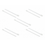 DeLOCK 18948 cable tie Parallel entry cable tie Polyamide White 10 pc(s)