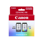 Canon PG-243/CL-244 Value Pack ink cartridge 2 pc(s) Original Black, Cyan, Yellow