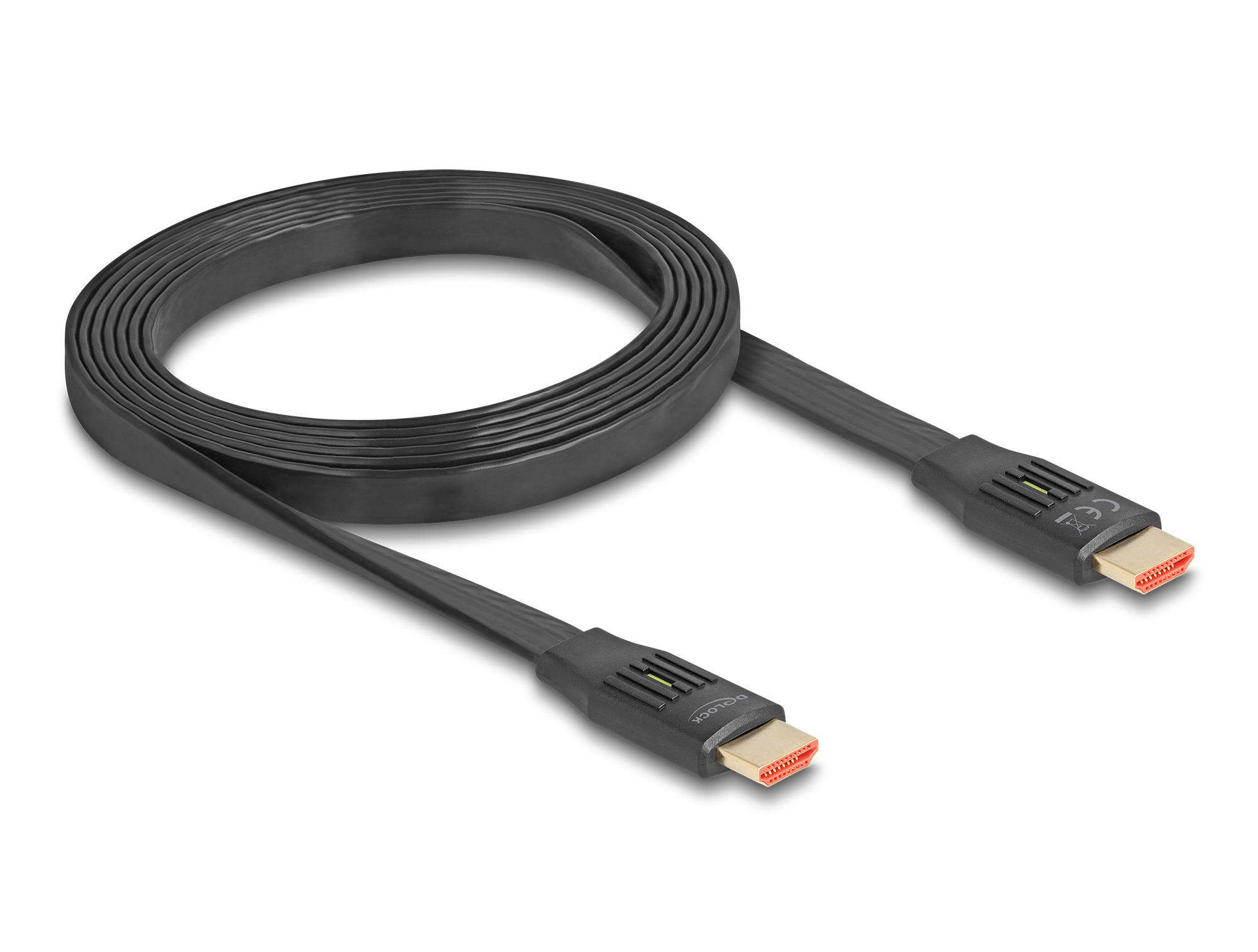 DeLOCK 81002 HDMI cable 2 m HDMI Type A (Standard) Black