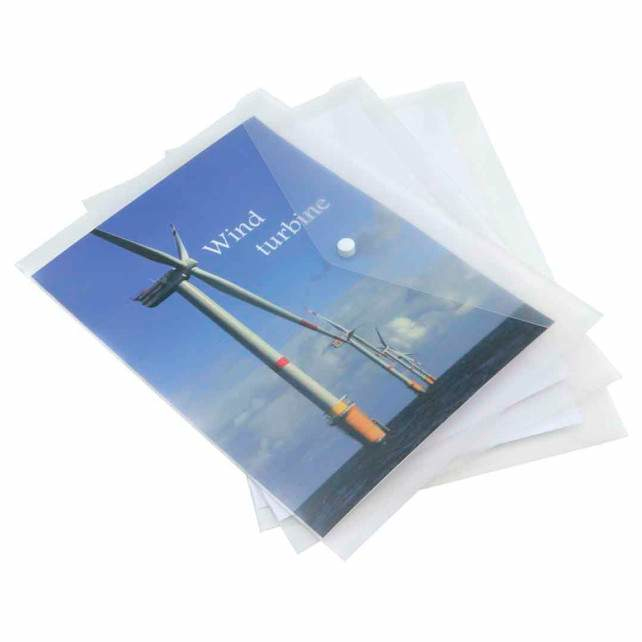 Image of Rapesco 1040 folder Polypropylene (PP) Transparent A4+
