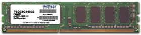 Patriot Memory Signature Line PSD34G16002 memory module 4 GB 1 x 4 GB