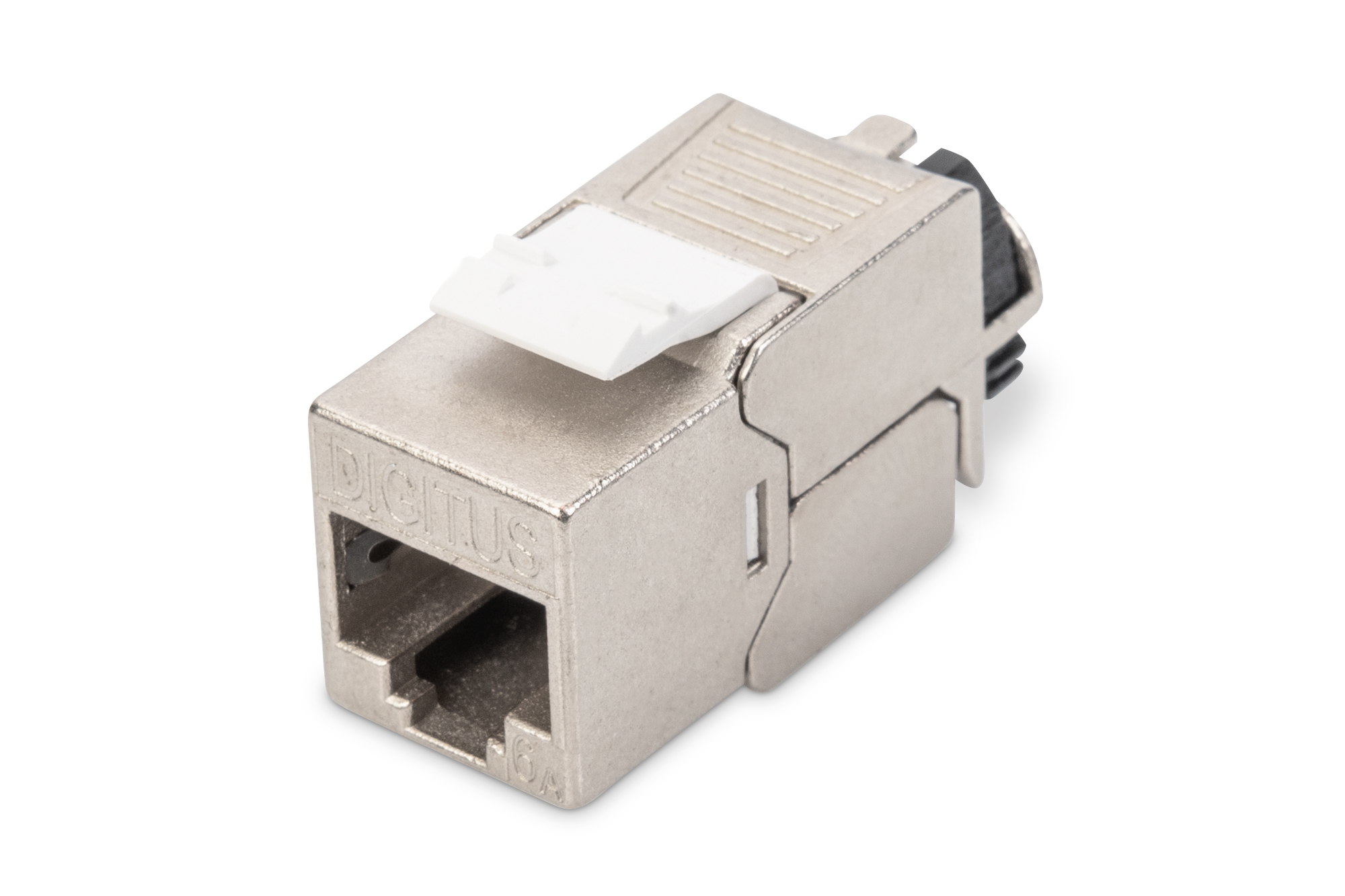 Image of Digitus Cat. 6A keystone module, shielded with intelligent cable...