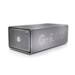 SanDisk G-RAID 2 disk array 24 TB Desktop Stainless steel