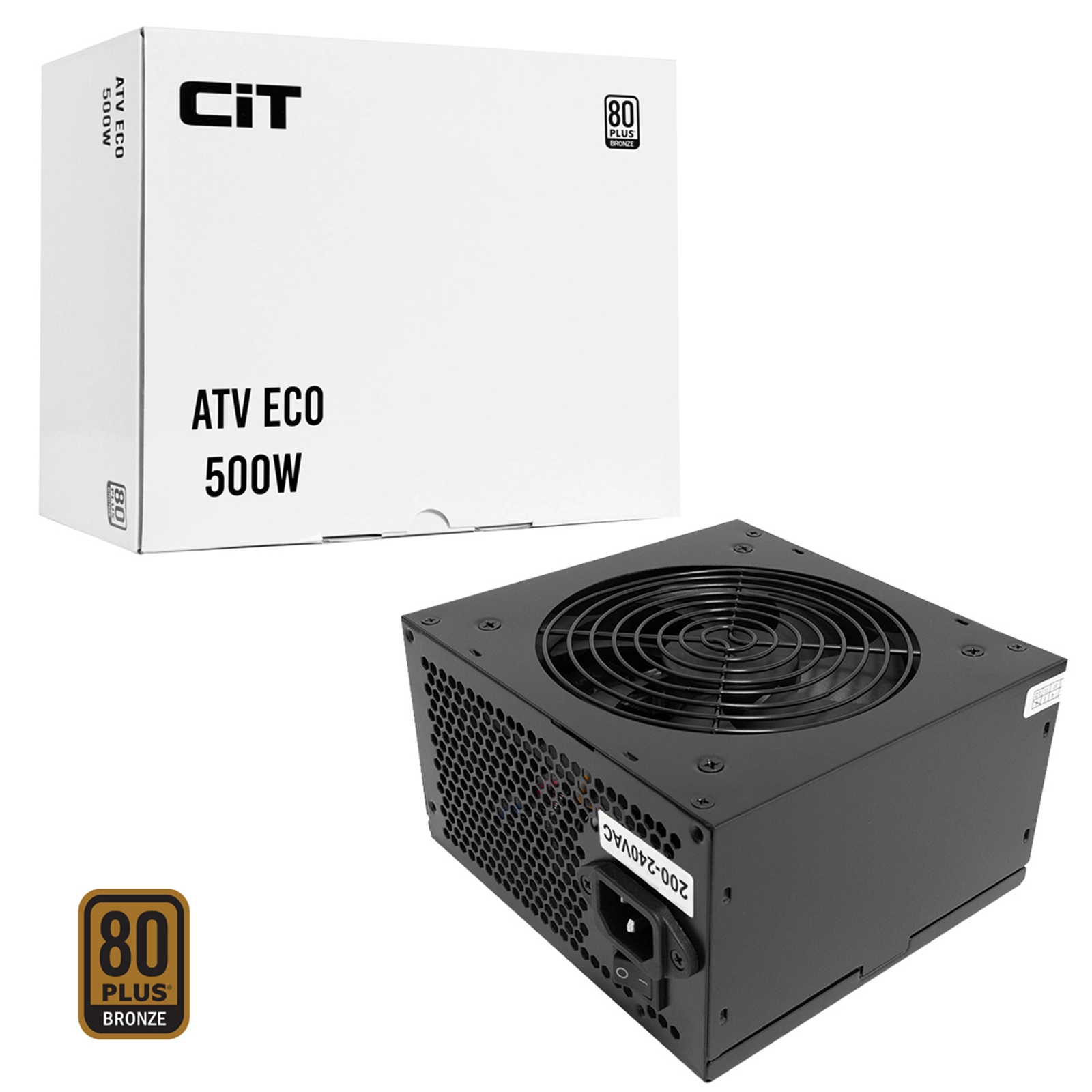 500w ATV Eco Bronze 500W 230V 12cm Fan APFC