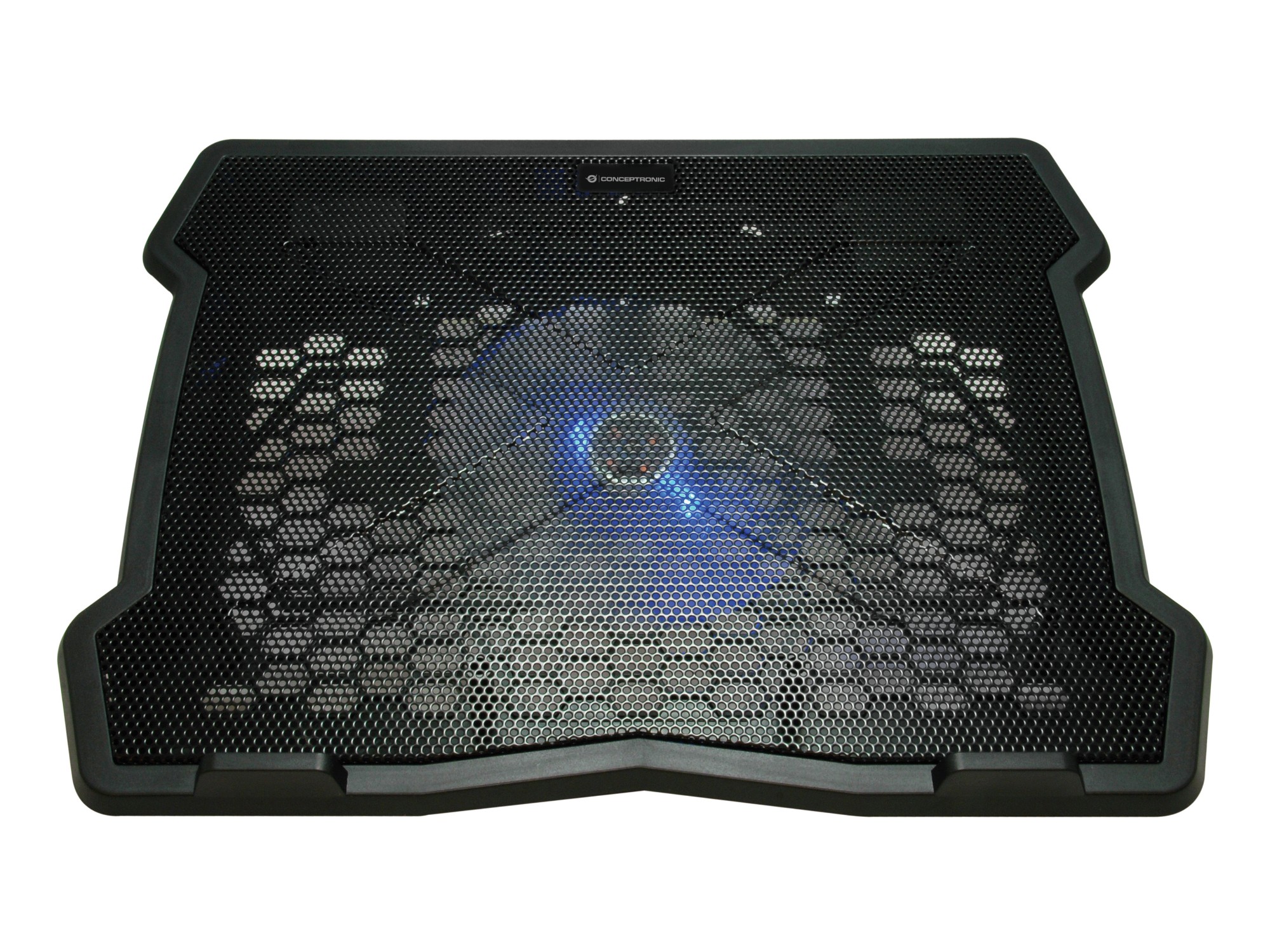 Conceptronic THANA05B notebook cooling pad 39.6 cm (15.6") Black