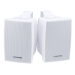 Monoprice 6971 loudspeaker 2-way White Wired 40 W