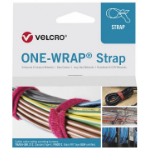 Velcro ONE-WRAP cable tie Releasable cable tie Polypropylene (PP), Velcro White 25 pc(s)