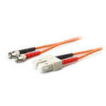 AddOn Networks 10m MMF ST/SC fibre optic cable Orange