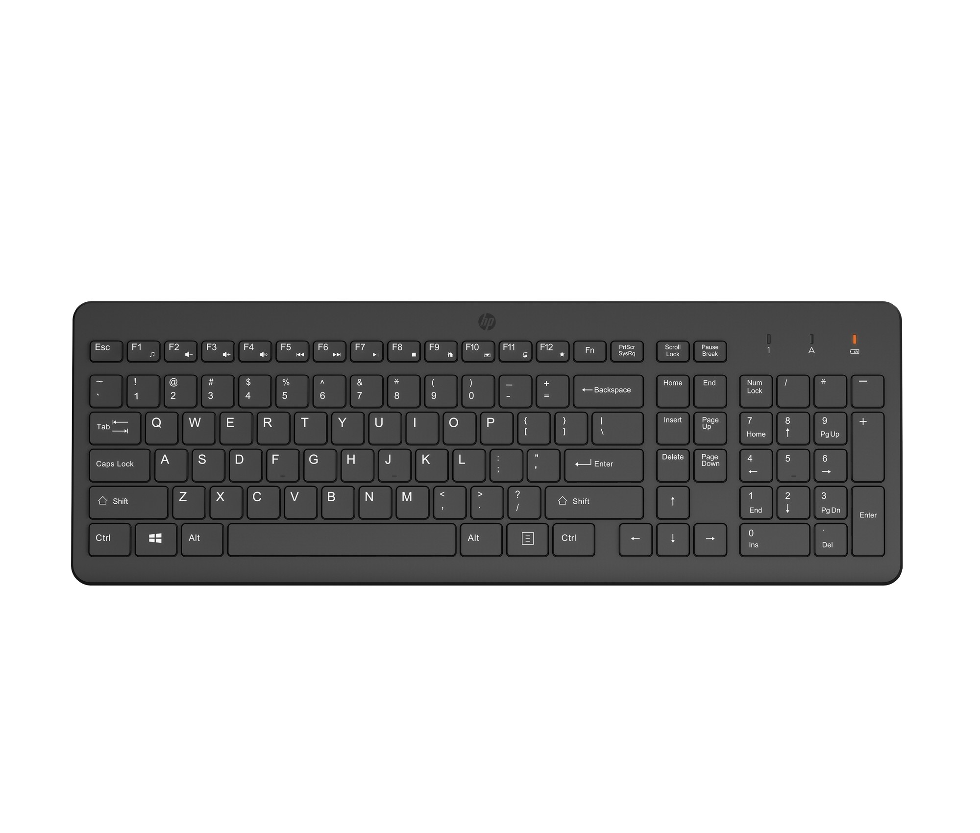 HP Wireless with 2.4 keyboard Home RF Wireless Black