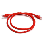 8WARE CAT6A Cable 2m - Red Color RJ45 Ethernet Network LAN UTP Patch Cord Snagless