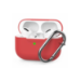AdvancedAccessories AirPods Pro Silicone Case w/Carabiner Clip - Red