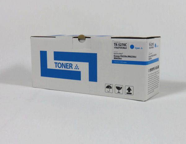 Image of DATA DIRECT Kyocera P6230 M6230 6630 Toner Cyan Compatible TK5270C