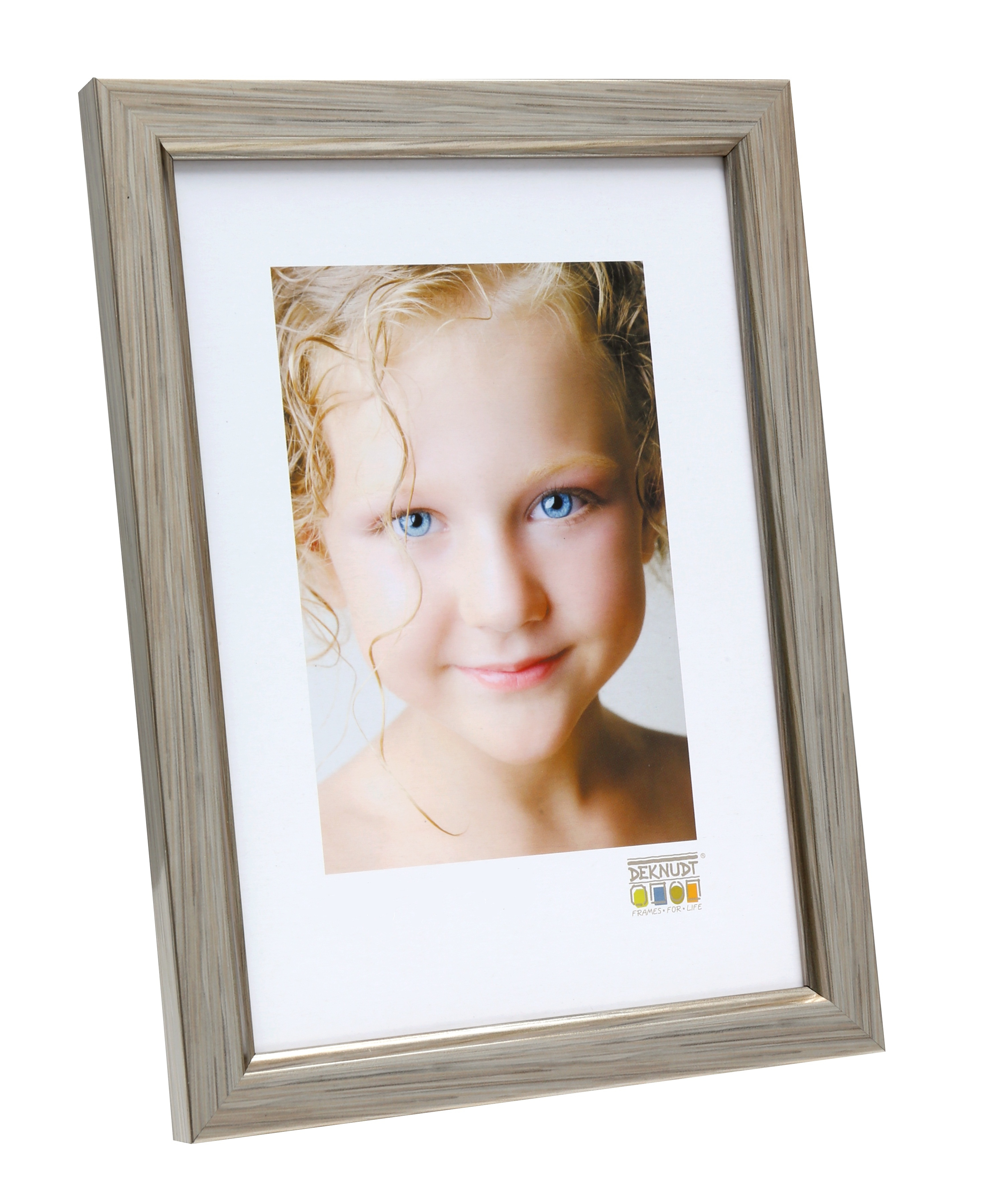 Image of Deknudt S46AD1 - Resin Wood - Silver - Single picture frame - 20 x...