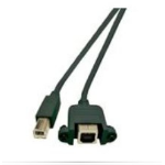 Microconnect USBABF1PANEL2 USB cable 1.8 m USB 2.0 USB A USB B Black  Chert Nigeria