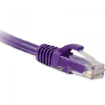 eNet Components C6-PR-12-ENC networking cable Purple 143.7" (3.65 m) Cat6 U/UTP (UTP)