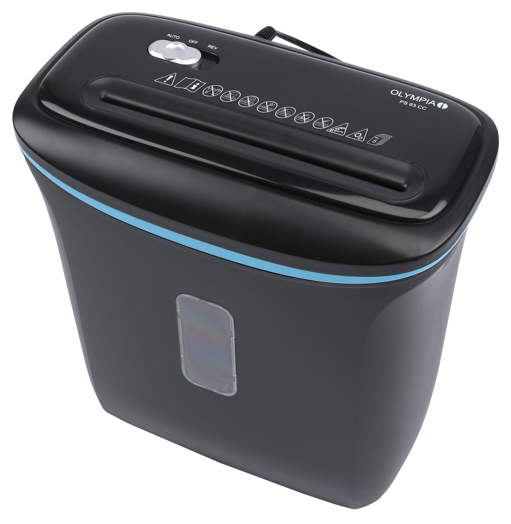 EU Product - Aktenvernichter PS 63 CC                     schwarz