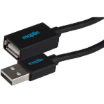 Maplin MAPCUS40-007 USB cable USB 2.0 0.75 m USB A Black